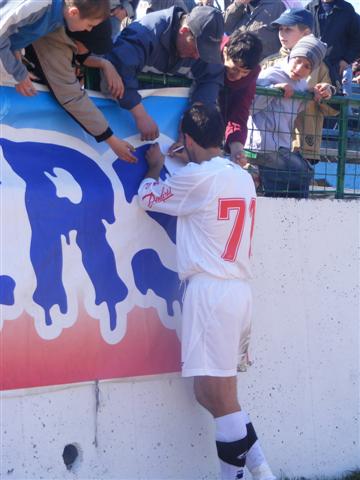 Cristian Ungureanu si suporterii FC-ului