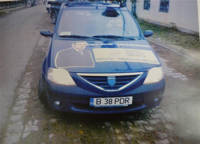 masina Parlament Neculai Rebenciuc  