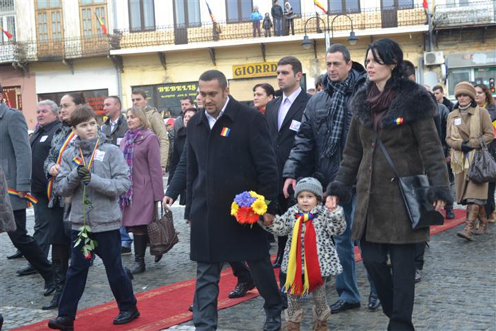 Tradare politica pe tocuri de Ziua Nationala a Romaniei la Botosani 10 