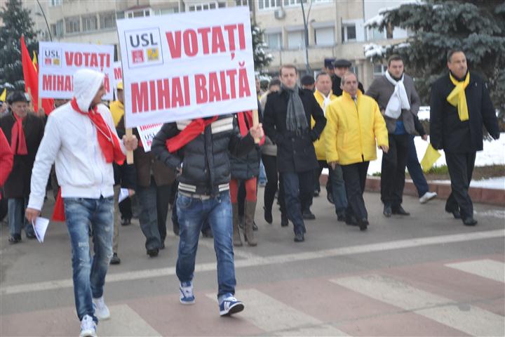 miting USL Botosani alegerile parlamentare 9 