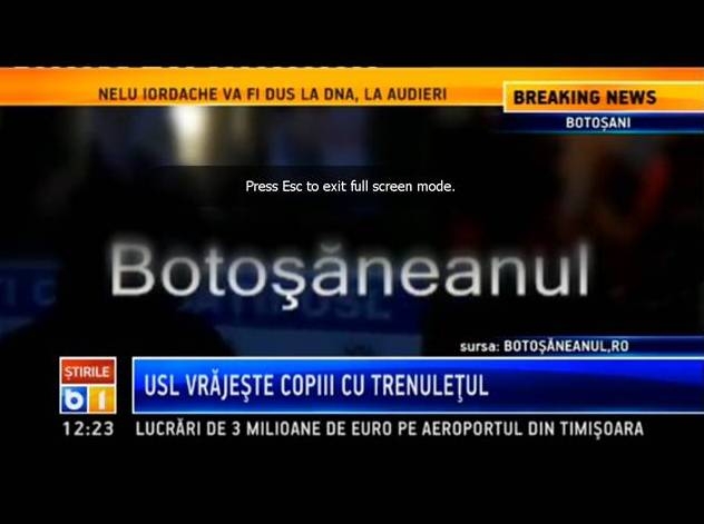 B1 trenulet copii USL Botosani 3 