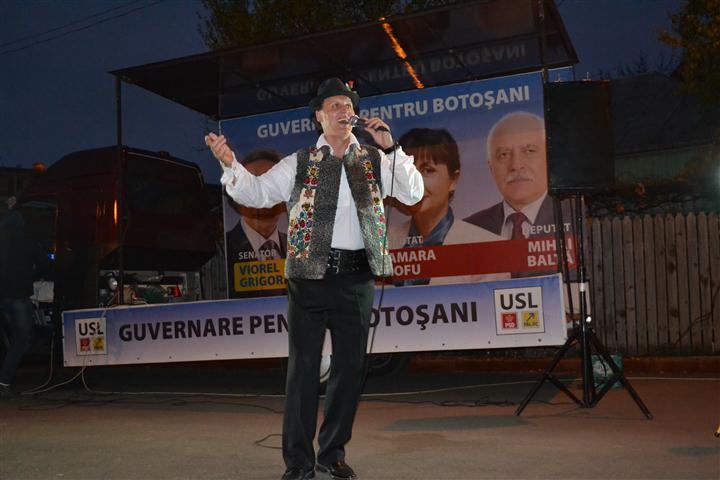 Dan Dobos la mitingul USL Botosani  