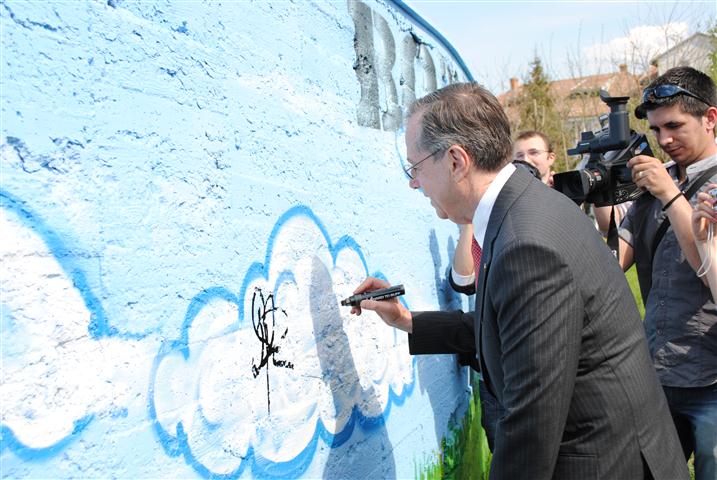 Ambasadorul SUA Mark Gitenstein la Botosani    