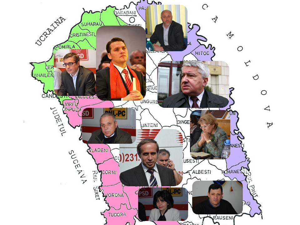 Harta candidati USL Botosani 