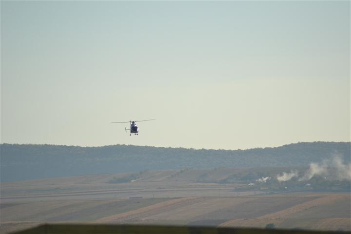 Valeriu Zgonea cu elicopterul la Botosani 2 