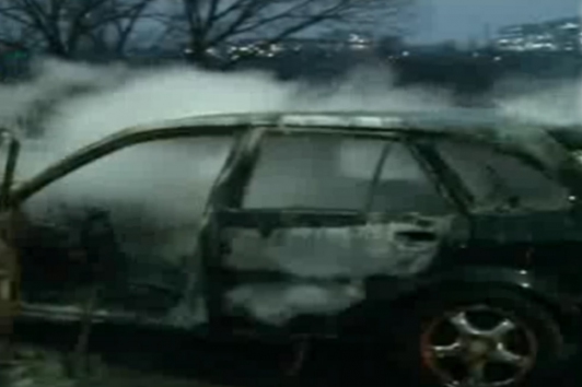 incendiu Mazda 