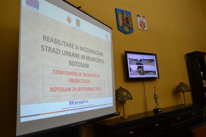 Finalizare proiect reabilitare strazi urbane Botosani