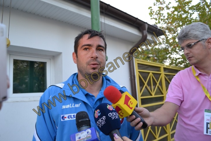 Valeriu Bordeanu dupa meciul cu Sporting Club Vaslui 2