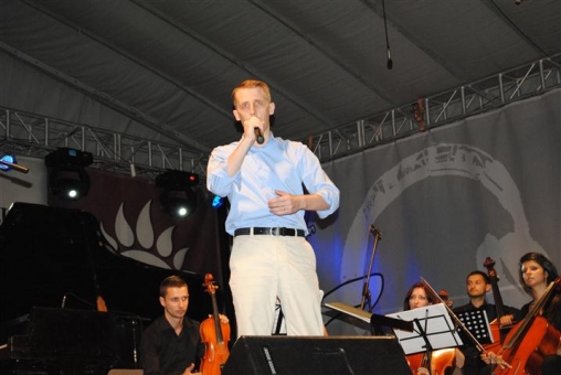 Ovidiu Portariuc pe scena la Summer Fest Botosani 2012