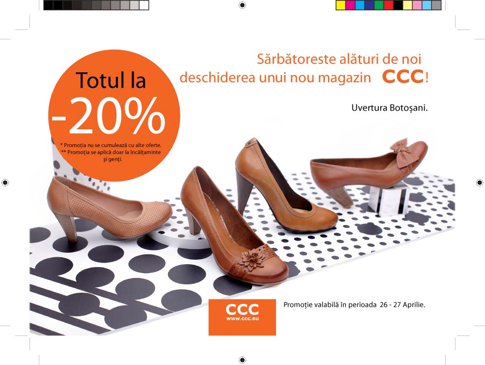 CCC la Uvertura Mall Botosani  