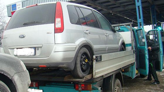 Ford furat din Spania gasit la Botosani 