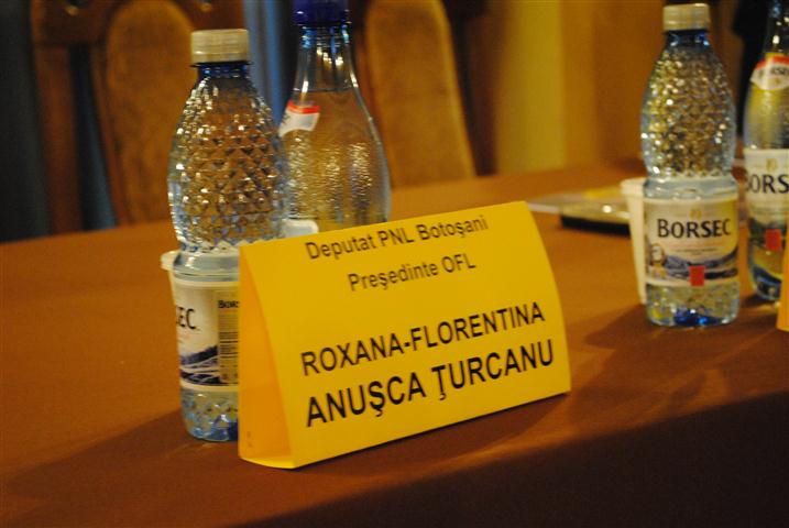 Roxana Anusca Turcanu deputat si presedinte OFL Botosani    