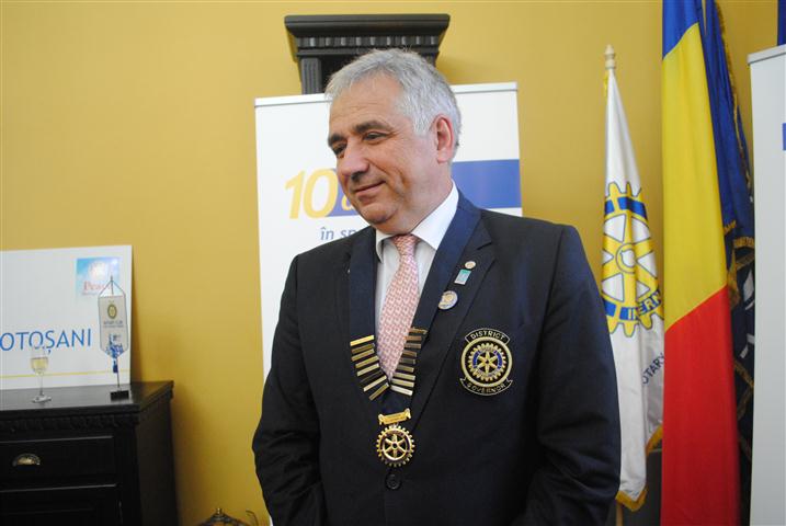 Zece ani de Club Rotary la Botosani  Radu Popescu  