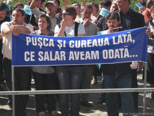 miting salarii DGASPC Botosani   