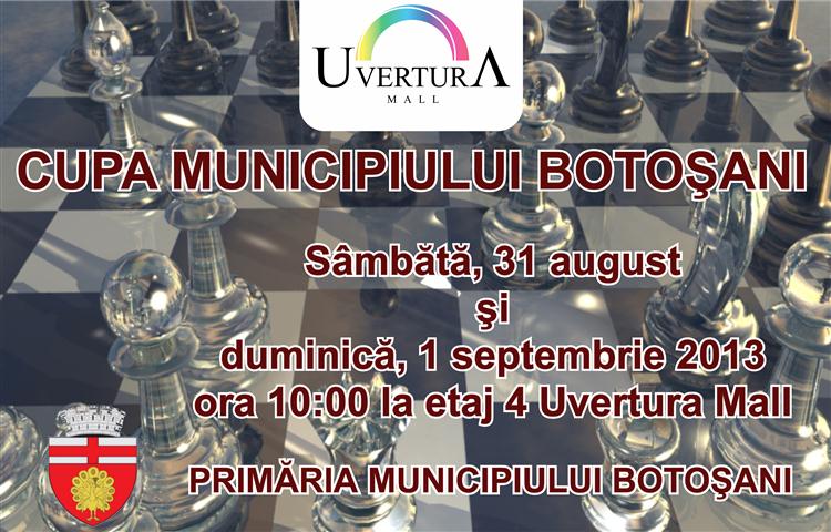 Cupa Municipiului Botosani la sah  