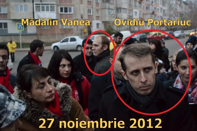 Madalin Vanea Ovidiu Portariuc in campania electorala  