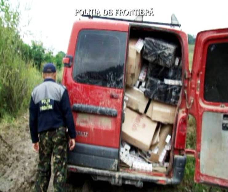 captura uriasa de tigari la Botosani 