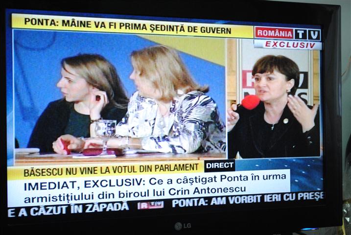 Liliana Minca il ataca pe Turcanu la RTV 