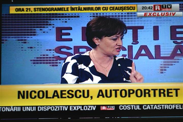 Liliana Minca la RTV despre Botosani   