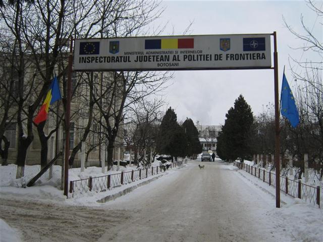 sediu Politia de Frontiera Botosani   