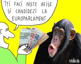 caricatura candidat europarlament botosani  