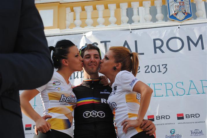Turul Ciclist al Romaniei la Botosani 2013 festivitate de premiere  