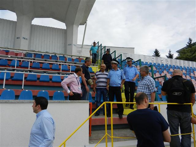 jandarmii control de siguranta Stadionul Municipal Botosani  