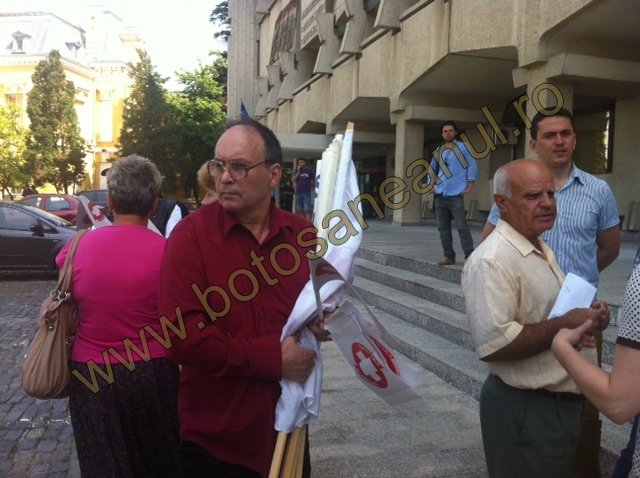 protest Sanitas Botosani 