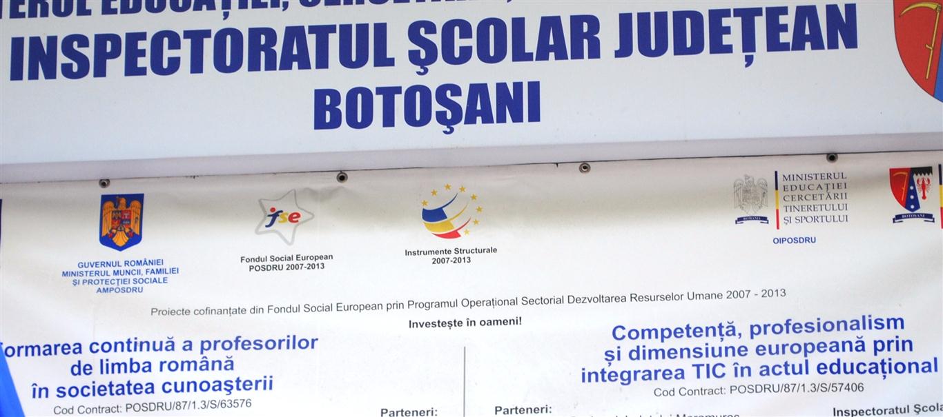 ISJ Botosani procese proiecte europene 2 