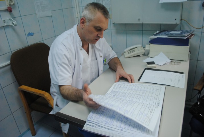 Valerian Andries directorul Spitalului Municipal Dorohoi  