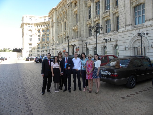 PES Activists Botosani la Palatul Parlamentului   