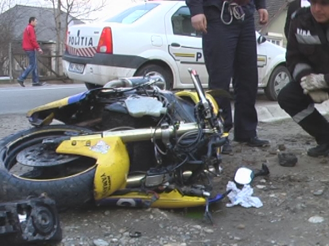 accident motocicleta Botosani   