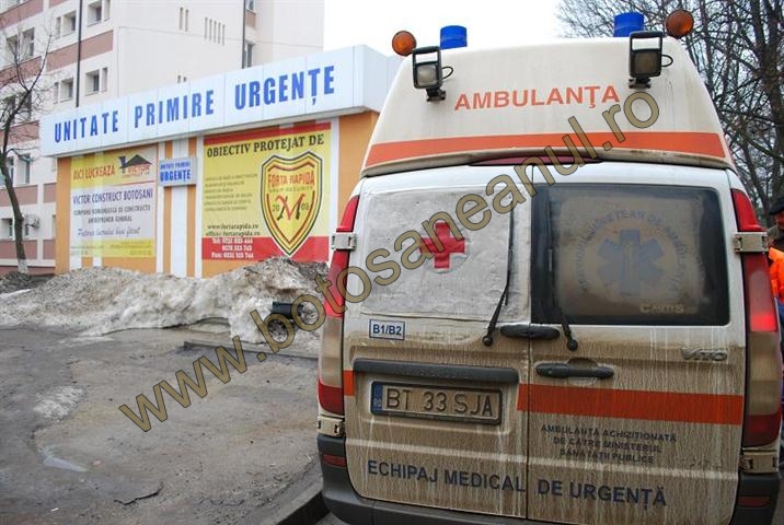 ambulanta sparta la Botosani  