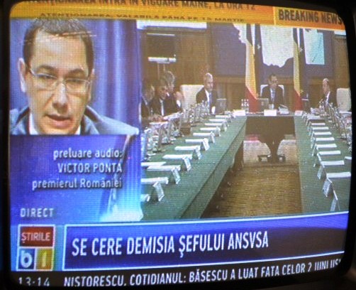 Victor Ponta anunta inlocuirea lui Mihai Turcanu ANSVSA