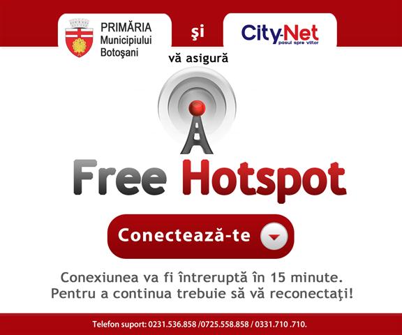 Primaria Botosani HotSpot CityNet  