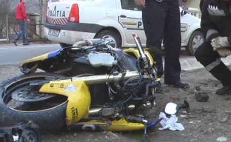 accident moped Botosani   