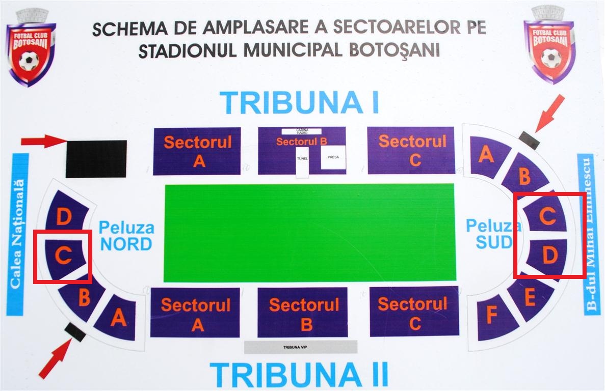 bilete Botosani Steaua  