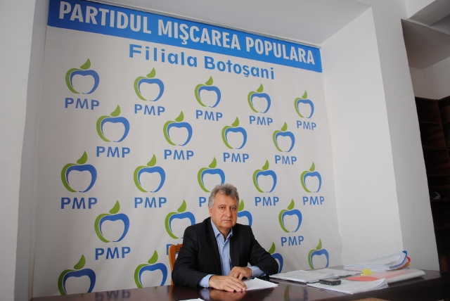 interviu Mihai Tabuleac presedinte interimar Partidul Miscarea Populara Botosani  